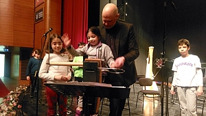 Çocuklar Teremin'le Bursa'da tanıştı