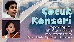 İki konserde dört çocuk solist