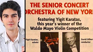 Yiğit Karataş Carnegie Hall'de Brahms çalıyor