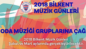 Bilkent'ten Oda Müziği Gruplarına Çağrı