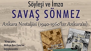 Savaş Sönmez'den Söyleşi ve İmza Günü