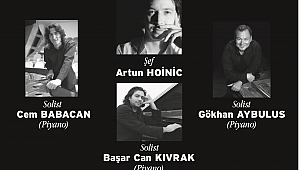 Üç iyi piyanist Bach'tan birer konçerto sunacak...