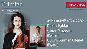 Turku Filarmoni'li  Çınar Yazgan  24 Nisan'da Erimtan'da