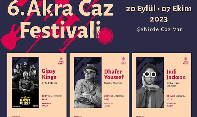 6. Akra Caz Festivali 20 Eylül'de Başlıyor