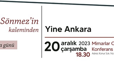 Yine Ankara, 20 Aralık'ta Tanıtılıyor
