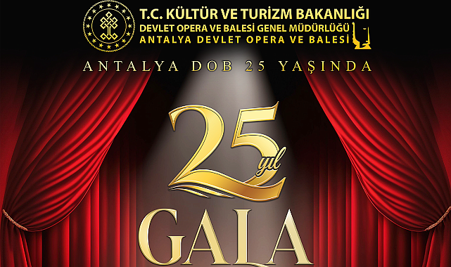 Antalya Operası 25 Yaşında