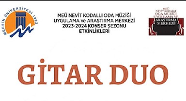 Korad-Sarıgül Gitar İkilisi Mersin'de
