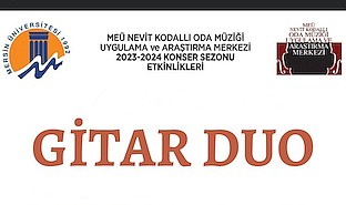 Korad-Sarıgül Gitar İkilisi Mersin'de