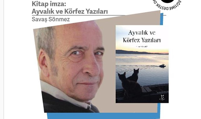 Savaş Sönmez'den Ayvalık'ta İmza Günü