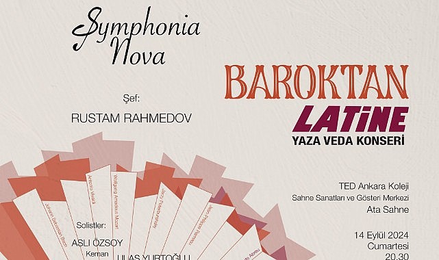 Symphonia Nova’dan Barok’tan Latin’e Konseri